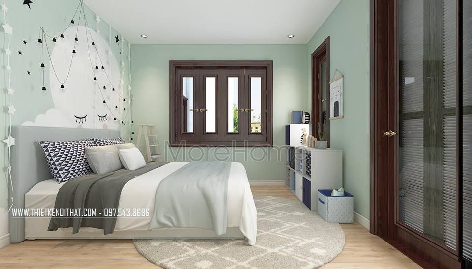 Thiết kế nội thất biệt thự tân cổ điển tại bắc ninh Thiết kế nội thất biệt thự tân cổ điển tại bắc ninh
