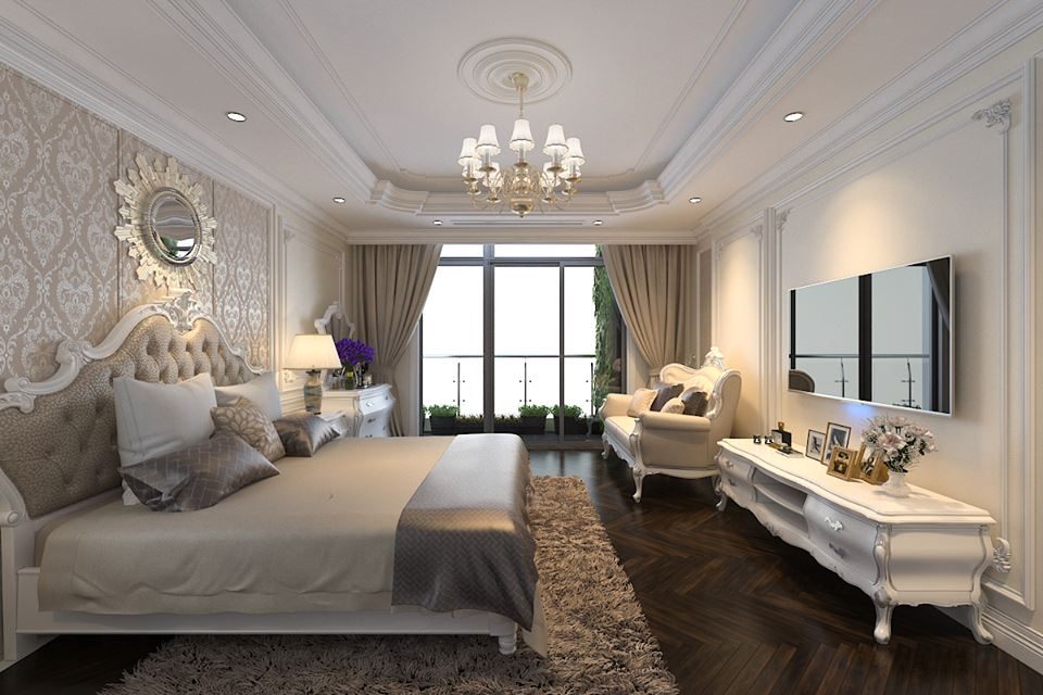 Thiết kế nội thất biệt thự Imperia Garden phong cách tân cổ điển Thiết kế nội thất biệt thự Imperia Garden phong cách tân cổ điển