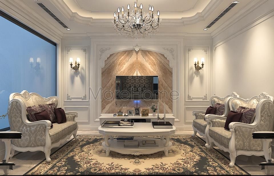 Thiết kế nội thất biệt thự Imperia Garden phong cách tân cổ điển Thiết kế nội thất biệt thự Imperia Garden phong cách tân cổ điển
