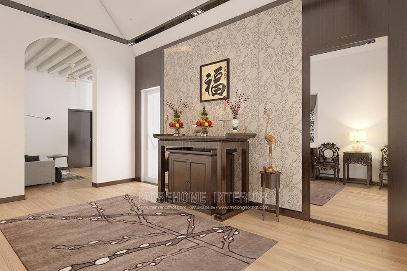 Thiết kế nội thất biệt thự hiện đại đẹp tại Vinhomes Riverside Thiết kế nội thất biệt thự Vinhomes Riverside Long Biên Hà Nội
