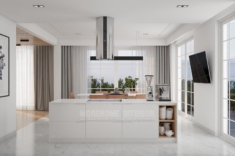 Thiết kế nội thất biệt thự hiện đại đẹp tại Vinhomes Riverside Thiết kế nội thất biệt thự Vinhomes Riverside Long Biên Hà Nội