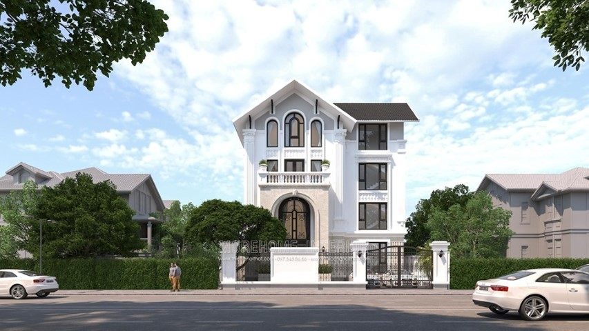 Thiết kế kiến trúc biệt thự hải phòng Thiết kế kiến trúc biệt thự hải phòng