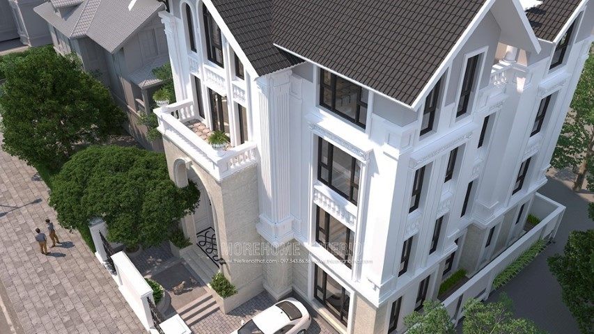 Thiết kế kiến trúc biệt thự hải phòng Thiết kế kiến trúc biệt thự hải phòng
