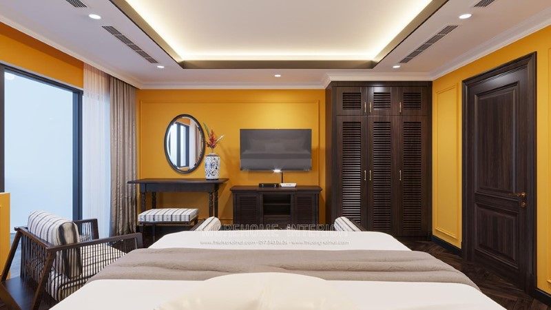 Thiết kế nội thất biệt thự Gamuda đậm phong cách Á Đông Thiết kế nội thất biệt thự Gamuda đậm phong cách Á Đông