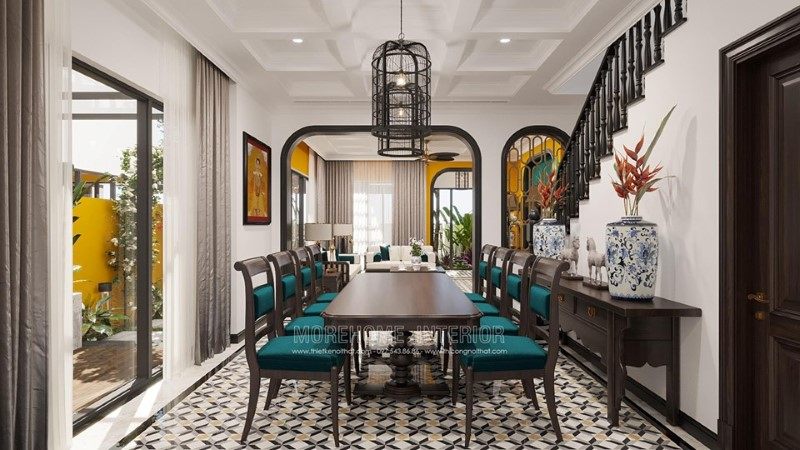 Thiết kế nội thất biệt thự Gamuda đậm phong cách Á Đông Thiết kế nội thất biệt thự Gamuda đậm phong cách Á Đông
