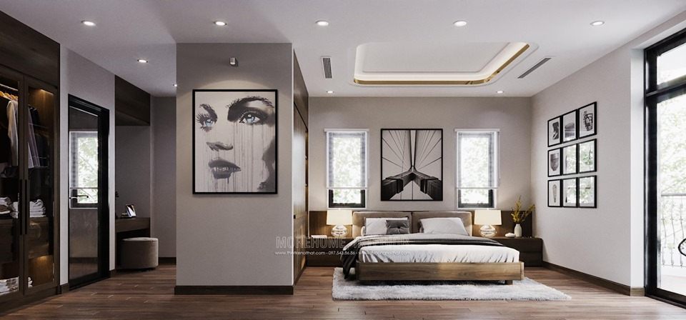 Thiết kế nội thất biệt thự Louis city Đại Mỗ Thiết kế nội thất biệt thự Louis city Đại Mỗ