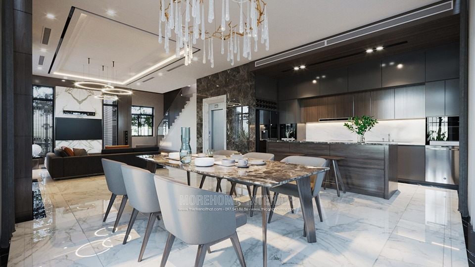 Thiết kế nội thất biệt thự Louis city Đại Mỗ Thiết kế nội thất biệt thự Louis city Đại Mỗ