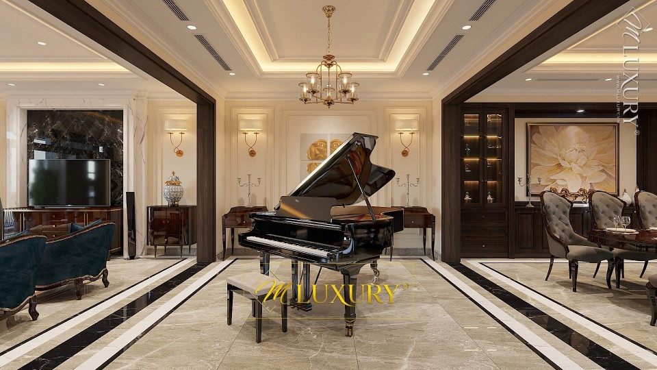 Thiết kế kiến trúc, nội thất biệt thự tân cổ điển Cao Cấp tại Việt Hưng Thiết kế kiến trúc, nội thất biệt thự tân cổ điển Cao Cấp tại Việt Hưng