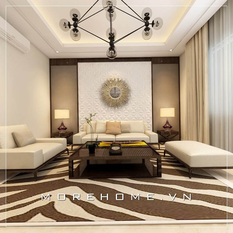Thiết kế nội thất phòng khách phong cách gỗ Việt sang trọng, ấm cúng thể hiện đẳng cấp của gia chủ Thiết kế biệt thự