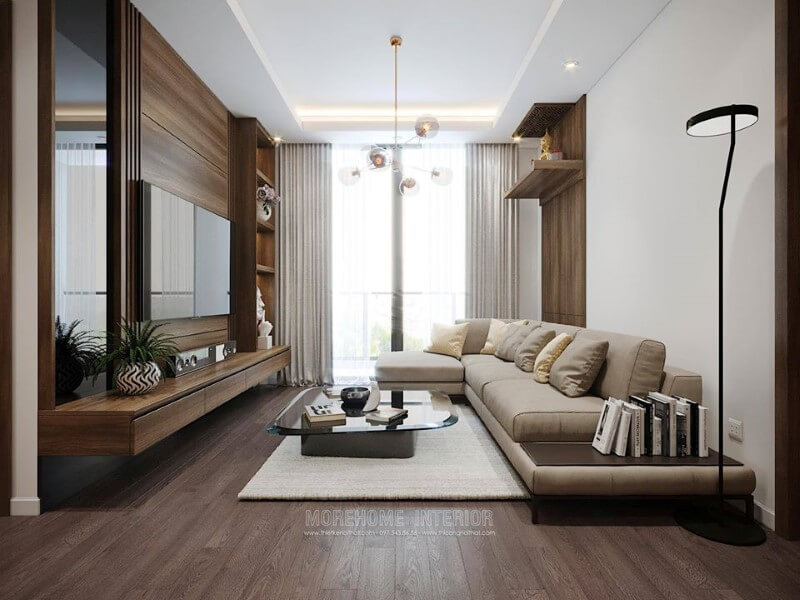 Thiết kế nội thất chung cư hiện đại sang trọng Thiết kế chung cư