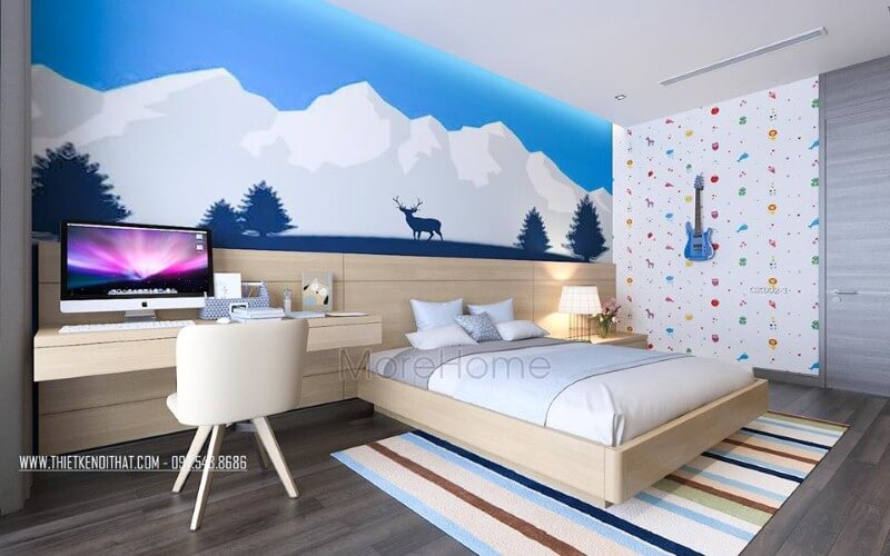 Giường ngủ hiện đại Giường ngủ hiện đại