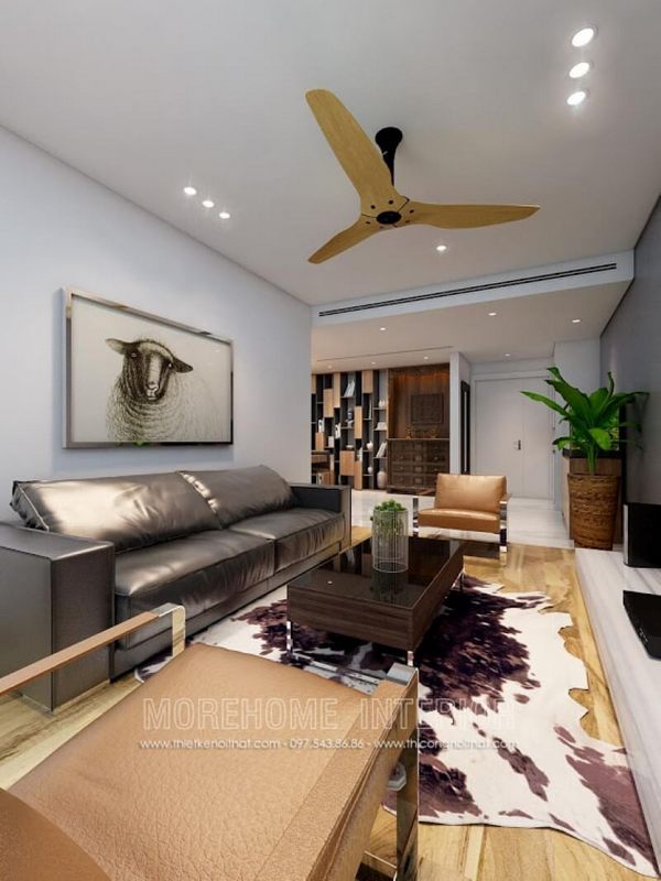 Bàn trà MH-HD021 phong cách hiện đại trang trí phòng khách chung cư, biệt thự nhỏ gọn