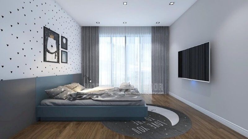 Trang trí nội thất phòng bé đơn giản đẹp phù hợp mọi không gian