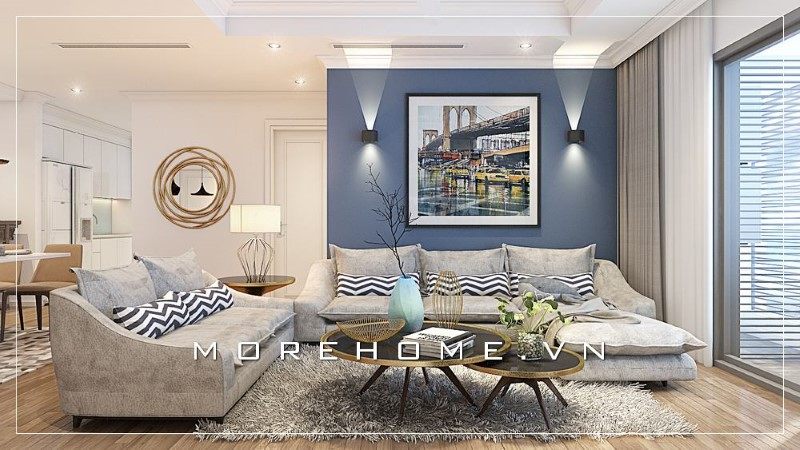Bộ sofa đẹp với kích thước đạt tiêu chuẩn vì vậy khâu di chuyển rất dễ dàng và tiện lợi.